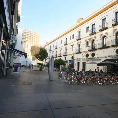 Las Setas - Atico Con Terraza En Metrosol Parasol 아파트